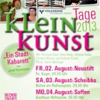 Kleinkunsttage 2013